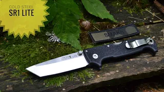 Нож Cold Steel SR1 Lite Tanto обзор, сравнение с Voyager.