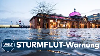 WARNUNG vor STURMFLUT in Hamburg und an der Nordsee