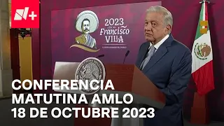 Conferencia de AMLO Hoy / 18 de octubre de 2023