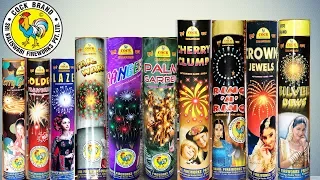 Different Types of SKYSHOT SHELLS of CockBrand Fireworks