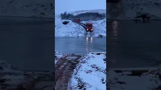 Успех СК Автодор на Федеральные средства М-12 р. Свияга. Временный мост