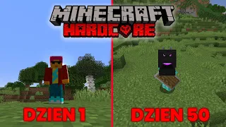 Przeżyłem 50 DNI w MINECRAFT HARDCORE!