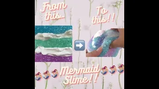 Pretty Mermaid Slime!!