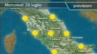 Raitre - Meteo 3 - Mercoledì 29 Luglio 2009 #HD720/50p