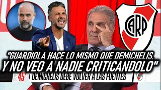 RUGGERI SE CANSA DE LOS ANTI RIVER Y DECIDE DEJARLOS EN EVIDENCIA