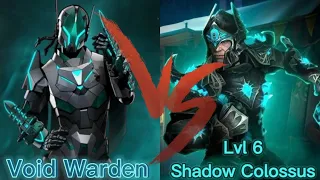 THE DAY F2P PLAYERS MEET THEIR NIGHTMARE |/ VOID WARDEN VS SHADOW COLOSSUS || SHADOW FIGHT 3