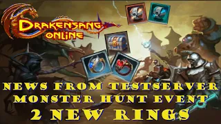 Drakensang Online | Monster Hunt👹​ | News Form TestServer | 💍​2 New Rings💍​and more |​