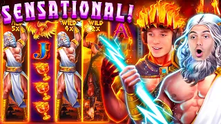 HUGE SESSION ON THE NEW ZEUS VS HADES SLOT!!