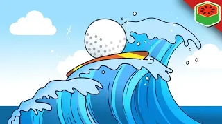 SURF!? Coolest Custom Map! | Golf It