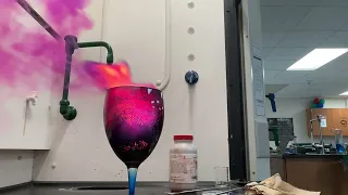 Water making fire