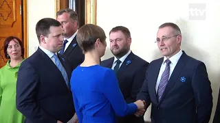 24.04.19 - President Kersti Kaljulaid kinnitas uue valitsuse