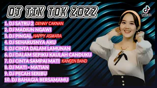 DJ INDO BASS FULL ALBUM 2022 - DJ SATRU 2 (DENNY CAKNAN) - REMIX SELOW BASS TERBARU