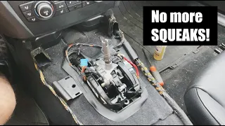 E90 BMW Squeaky Creaky Shifter/Sport Mode Fix | 328i, 335i, 330i