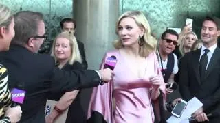 World's quickest interview with Cate Blanchett