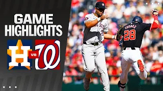 Astros vs. Nationals Game Highlights (4/20/24) | MLB Highlights