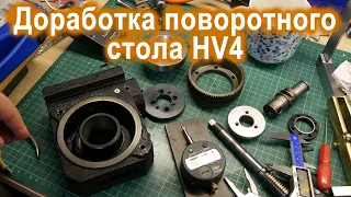 Disassembly and tuning of the HV4 rotary table