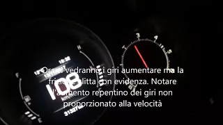 Problema slittamento frizione FIAT 500X multijet 1600