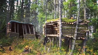 Building A 1700s Trapper Cabin In The Woods - History Channel Alone Show  | Melanie-Sawyer.com