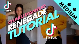 RENEGADE | TIK TOK TUTORIAL | CHARLI D'AMELIO VERSION | DC: JALAIAH HARMON