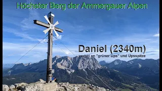 Wanderung von Lermoos auf den Daniel vorbei an der Upsspitze