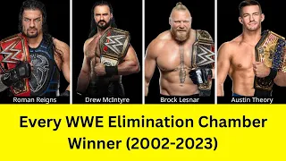 Every WWE Elimination Chamber Winner (2002-2023)