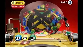 Lotto, Lotto Plus 1&2 DRAW 1769 ( 09 DECEMBER 2017)