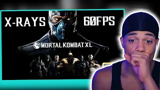 First Time Watching Mortal Kombat X ALL X-RAYS!!