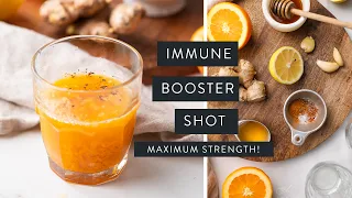 IMMUNE BOOSTER SHOT ⦊ maximum strength!