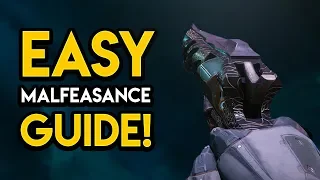 Destiny 2 Forsaken - EASY MALFEASANCE GUIDE!