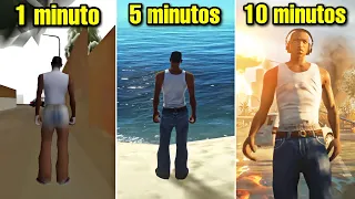 GTA SAN ANDREAS Pero Cada MINUTO es Más REALISTA !