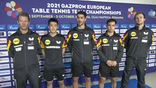 Germany men's team is in the final of the EUROPEAN TEAM CHAMPIONSHIPS