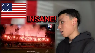 American Reacts To ULTRAS FOOTBALL CHANTS!