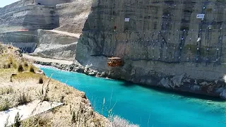 Βρέθηκα πάλι στα άδυτα της Διώρυγας Κορίνθου