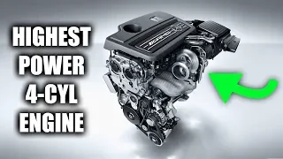 How Mercedes Made The Most Powerful 4-Cylinder Engine In The World