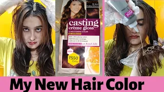 My New Hair Color/ L'Oreal Paris Casting Creme Gloss / SWATI BHAMBRA