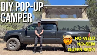 No-Weld/No-Sew DIY POP-UP Camper Walkthrough | KIT Campers V2