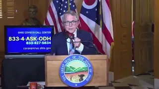 State of Ohio Governor DeWine full news conference addressing coronavirus in Ohio 04/05/2021