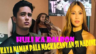 LOOK | JAMES REID NILOKO NA PALA SI NADINE LUSTRE NOON PA? | ALAMIN