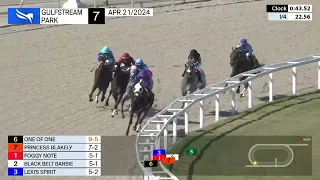 Gulfstream Park Carrera 7 - 21 de Abril 2024