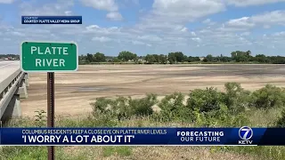 Columbus residents keep a close eye on Platte River levels