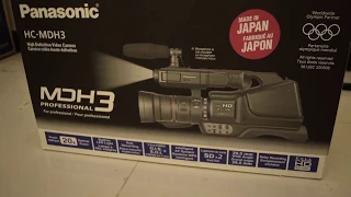 UNBOXING PANASONIC HC-MDH3