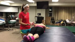 skill 5-dependent bed mobility from supine without a drawsheet