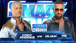 WWE2K24 | Cody Rhodes vs. Dijak | One On One Match