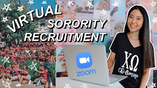 SORORITY RECRUITMENT *online* I Virtual Rush Week at UCLA I Chi Omega