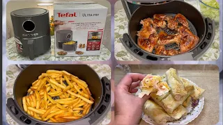 Мультипечь Tefal Easy Fry ULTRA EY111B15  / Распаковка/ Быстрые рецепты/ Реальный отзыв/ Аэрогриль