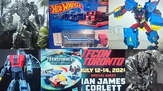 Transformers tfcon news. Yolopark Apelinq official new images. Magic square hot wheels Optimus prime