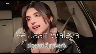 Ve Jaan Waleya song slowed reverb|| zxlofi4|| bewa fa lofi songs|| heart broken song