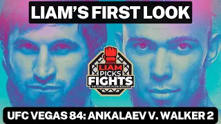 UFC Vegas 84: Ankalaev vs. Walker 2 | First Look (FULL CARD)