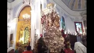 San Bartolo in processione a Lipari (Me) 24 Agosto 2016