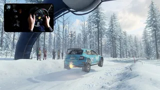 Dirt Rally 2.0 - Skoda Fabia R5 - Sweden | Thrustmaster T300 | Cockpit Cam